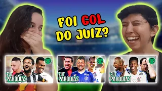 REACT BRASILEIRÃO É SÓ ZUEIRA PARTE 1, 2 E 3 | FUTPARÓDIAS