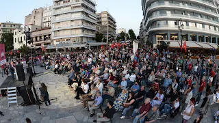 Ομιλία του Δ. Κουτσούμπα σε συγκέντρωση στη Χαλκίδα