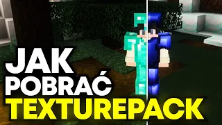 Jak Pobrać i Zainstalować TEXTURE PACK do MINECRAFT 1.18