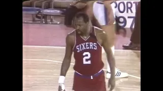 Moses Malone Scores 36 vs. Detroit in a Very Moses-Like Manner (1986)