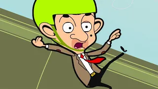 SKATEBOARDING DISASTER! | Mr Bean | Cartoons for Kids | WildBrain Kids