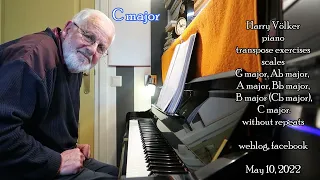 ALL YOU NEED IS LOVE - BEATLES - piano - 6 scales - HARRY VÖLKER