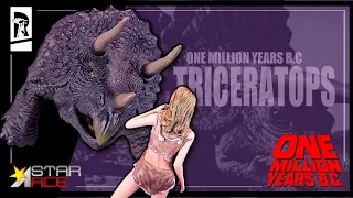 Star Ace One Million Years BC Triceratops and Loana Deluxe Set Review