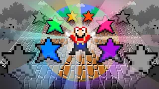 Mario Missing Color to Rainbow but Can Mario Collect Rainbow Star? | ADN MARIO GAME