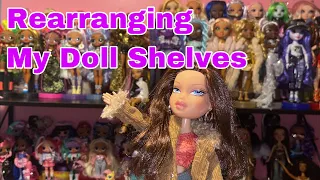 Finally Changing My Doll Room Around!!! Doll Shelves & Doll Collection