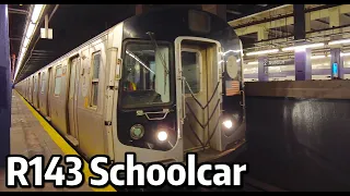 ⁴ᴷ⁶⁰ R143 Schoolcar on the F and D Lines