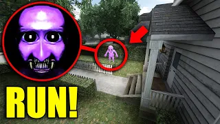 If You See This PURPLE MAN Outside Your House, RUN AWAY FAST!! (Ao Oni)