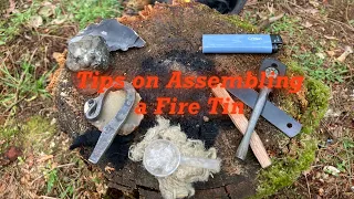 Bushcraft - Tips on Assembling an Effective Fire Tin For Survival Outdoors 🔥