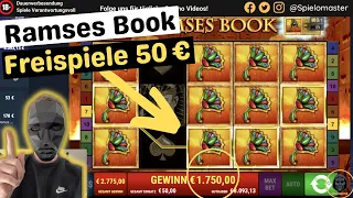 Online Casino Deutsch |  Ramses Book big win Freispiele auf 50€ Ramses Book