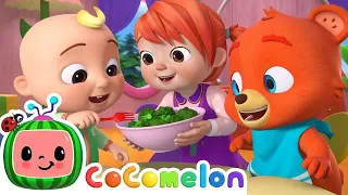 Yes Yes Vegetables 🍉 CoComelon Nursery Rhymes & Kids Songs 🍉🎶Time for Music! 🎶🍉