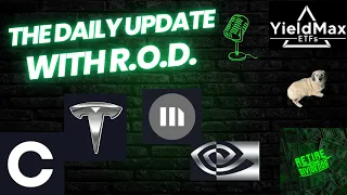 YieldMax ETFs CONY, MSTY, NVDY, & TSLY Holdings Review - 4/25/24 (Like Button Day) #tsly #tsla