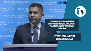 Supervisor of Elections and Secretary to the Electoral Commission Mohammed Saneem | 23/02/2022