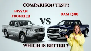 2023 Nissan Frontier vs 2023 Ram 1500