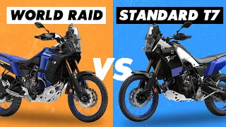 Yamaha Ténéré 700 World Raid vs Standard T7: Which Is Better?