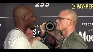 UFC 235 Face Offs Jon Jones vs Anthony Smith, Tyron Woodley vs Kamaru Usman