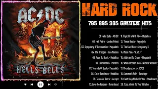 HARD ROCK || The Best Hard Rock Of All Time || AC/DC, Judas Priest, Megadeth, Iron Maiden, Metallica