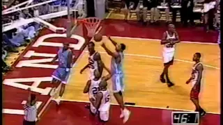 02/07/1995: #1 North Carolina Tar Heels at  #10 Maryland Terrapins