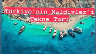 Adrasan Tekne Turu | Maldivler | Sulu  ada