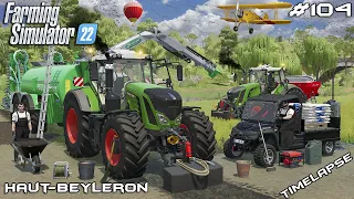 Buying NEW FIELD that is FLOODED | Animals on Haut-Beyleron | Farming Simulator 22 | Episode 104