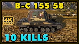 World of Tanks | BatChat 155 58 - 10 Kills - 7.9K Damage