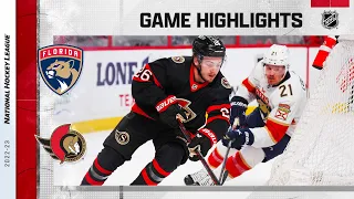 Panthers @ Senators 3/27 | NHL Highlights 2023