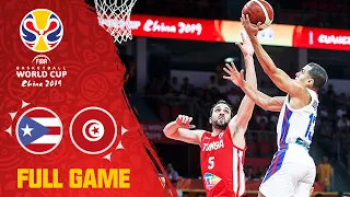 Puerto Rico & Tunisia go head to head! - Full Game - FIBA Basketball World Cup 2019