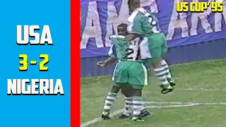 United States vs Nigeria 3 - 2 Us Cup 95