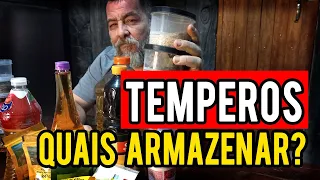 ARMAZENE TEMPEROS DO JEITO CERTO | PROTOCOLO 550 DE SOBREVIVENCIALISMO