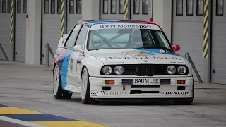 BMW M3 E30 EX-DTM PURE SOUND on Track - 1987 Champion Ravaglia On Board