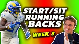 10 Must Start or Sit Running Backs | Week 3 Fantasy Football