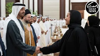 UAE President receives FNC delegation, officials, citizens, and guests on occasion of Ramadan