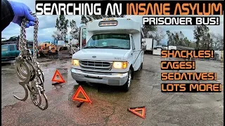 Searching An Insane Asylum Prisoner Bus! Crown Rick Auto