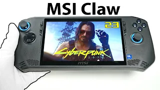 $799 MSI Claw Handheld PC! - I expected better... (17 Games Tested)