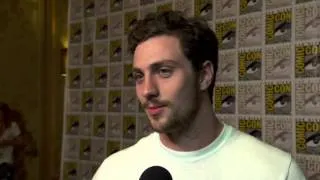 The Avengers: Age of Ultron: Aaron Taylor-Johnson Comic Con Movie Interview | ScreenSlam