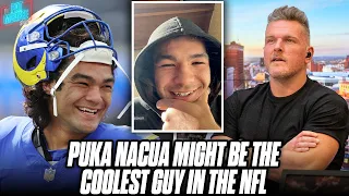 Puka Nacua On How Cooper Kupp & Matthew Stafford Have Helped Him Evolve Into A Rookie Sensation