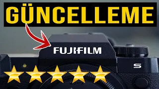 Fujifilm XH2 XH2S XS-20 YE DEV GÜNCELLEME! | Fujifilm Güncelleme nasıl yapılır?