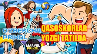 QASOSKORLAR YOZGU TATILDA | O'ZBEKCHA PRIKOL @DiktatorUz