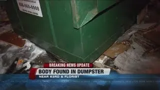Body found in dumpster