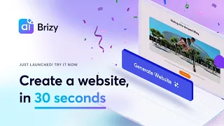 Brizy Launches AI Website Builder