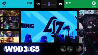 CLG vs FlyQuest | Week 9 Day 3 S11 LCS Summer 2021 | CLG vs FLY W9D3 Full Game