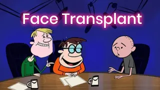FACE TRANSPLANT - Karl Pilkington, Ricky Gervais, Steve Merchant