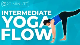 20 Minute Full Body Yoga Flow | Intermediate Minimal Cues