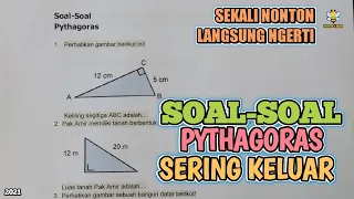 SOAL-SOAL PYTHAGORAS YANG SERING MUNCUL DI UJIAN‼️