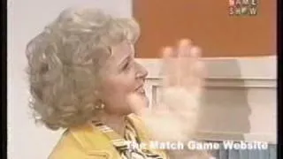 Betty White Hosts Match Game?!?!