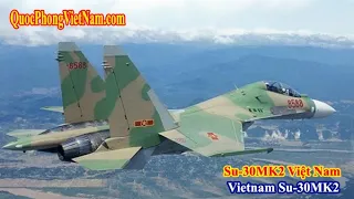 Máy bay chiến đấu Su-30MK2 Không Quân Việt Nam - Vietnam Air Force Su-30MK2 fighter jet