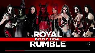WWE 2K18 Woman Horror characters (Bloodrayne vs Selene vs Voodoo vs Witch vs Devil vs others)