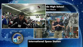 New Mexico Students Speak with NASA Astronaut on Space Station