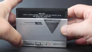 Toshiba KT-AS10 - Worlds smallest Personal Cassette Player!