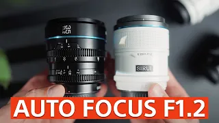 Brutally honest! Sirui Sniper F1.2 Auto Focus