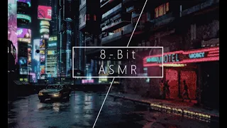 [ASMR] Relaxing Rainy Cyberpunk-Night | Raining, City Sounds & Cyberpunk Ambience
